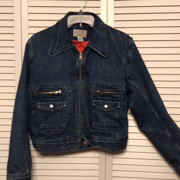 Arizona Jean Company Jackets & Blazers - Arizona Zip Jean Jacket Quilted Lining size L
